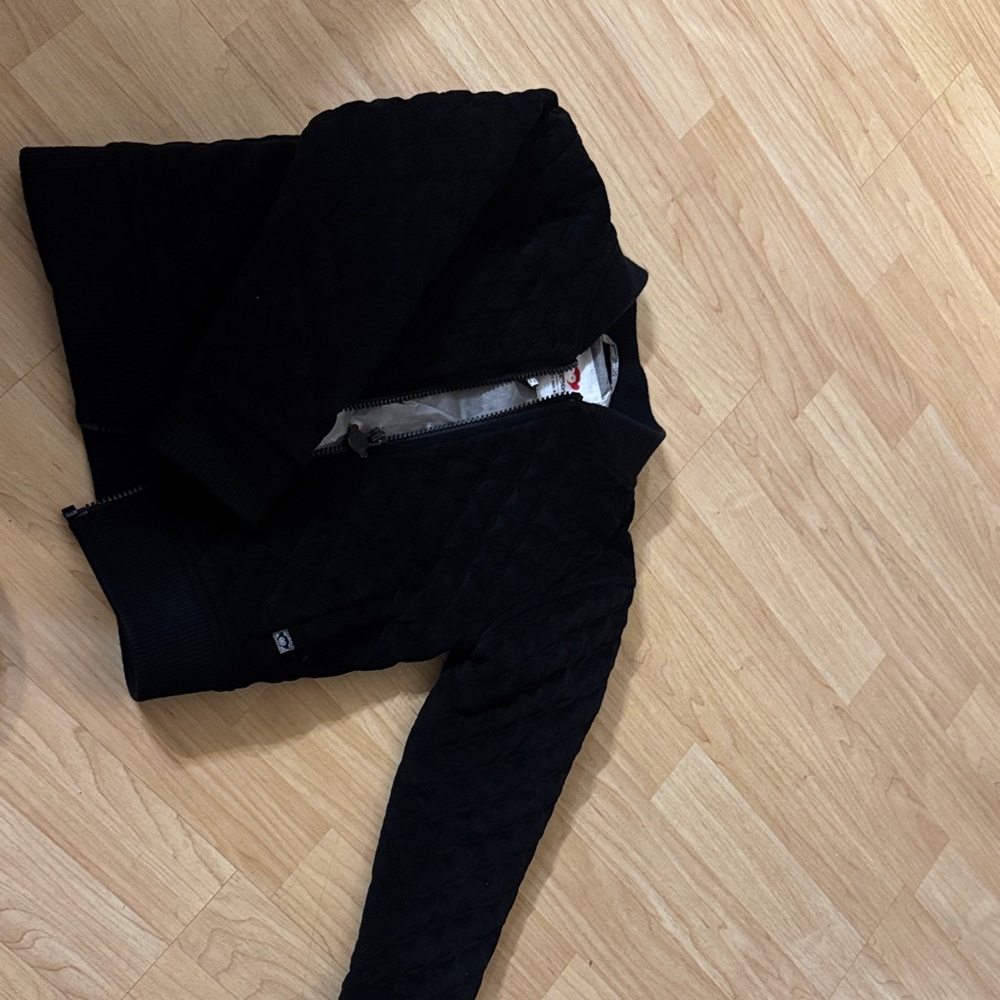 Appaman Black Quilted Puffer Jacket for Kids